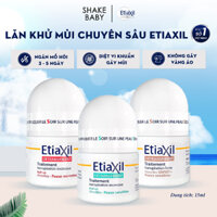 [CHÍNH HÃNG] Lăn Khử Mùi ETIAXIL CHUYÊN SÂU Giúp Ngăn Mồ Hôi Cơ Thể Suốt 72h Mọi Loại Da (Chai 15ml)