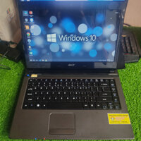 (Chính Hãng) Laptop Acer Aspire 4750 core i5 ram 4gb windows 10 làm việc online hiệu quả - BH 12 tháng