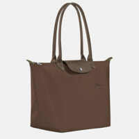 CHÍNH HÃNG - LARGE SIZE - TÚI LONGCHAMP LE PLIAGE GREEN L TOTE BAG - TERRA - Túi xách màu nâu đất