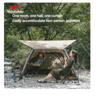 [Chính hãng] Lều cắm trại 2 người 1 phòng khách 1 phòng ngủ siêu nhẹ NatureHike CNK2300ZP017