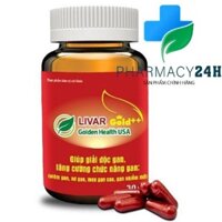 [Chính Hãng] LIVAR GOLD++ Giúp giải độc gan, tăng cường chức năng gan.