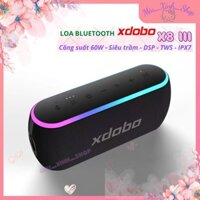 ★Chính hãng★ Loa Bluetooth Siêu Trầm Xdobo X8 III 60W - TWS- IPX7 - Led RGB bản nâng cấp của X8 II, Hero 1999, Wake 1983