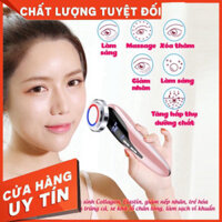(Chính hãng loại 1) Máy Điện Di Đẩy Tinh Chất Massage Nâng Cơ Mặt, Máy Tẩy Trang