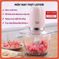 [CHÍNH HÃNG] LOTOR-Máy xay đa năng (xay thịt-đồ khô-hoa quả- đồ ăn dăm), Tặng thêm bộ dao