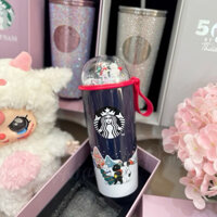 [CHÍNH HÃNG] Ly | Cốc Giữ Nhiệt Starbucks chính hãng Hàn SS Holiday Friends Chubby Dome Tumbler 473ml  - GUMMY STORE