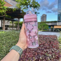 [Chính hãng] Ly Cold Cup Starbucks Rolling Cherry Blossom 355ml