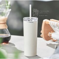 |CHÍNH HÃNG| LY STARBUCKS GIỮ NHIỆT WHITE MATTE - 473ML