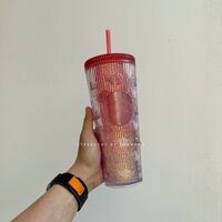 [Chính hãng] Ly Starbucks Mermaid Scale Red Gradient 710ml