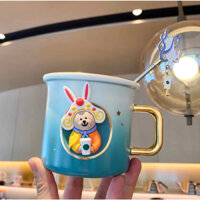 |CHÍNH HÃNG| LY SỨ STARBUCKS THỎ TRẮNG OMBRE 345ml