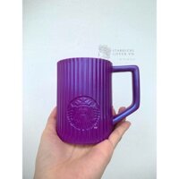 |CHÍNH HÃNG| LY SỨ STARBUCKS OILSLICK PURPLE 355ml