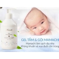 ▥№[CHÍNH HÃNG MAMACHI] GEL TẮM VÀ GỘI CAO CẤP CHO BÉ MAMACHI –