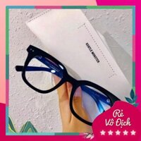 [CHÍNH HÃNG] MẮT KÍNH GIẢ CẬN GỌNG CHỮ V FORM VUÔNG 2 CHẤM HOT TREND CỰC ĐẸP L.Xịn - Hot (TẶNG KÈM KHĂN LAU+HỘP+Nước Lau