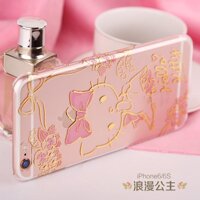 Chính Hãng Mẫu Mới Iphone6S Plus Siêu Mỏng Trong Suốt Ốp Điện Thoại IPhone6 Đáng Yêu Hello Kitty Vỏ