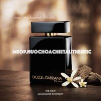 [CHÍNH HÃNG] Mẫu thử nước hoa Dolce & Gabbana The One For Men EDP Intense 10ml