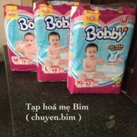 [CHÍNH HÃNG] ( Mẫu trà xanh ) Bỉm Bobby dán size S56, M76, Xl62, Xxl56