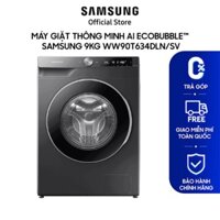 Chính hãng Máy giặt thông minh AI EcoBubble™ Samsung 9kg WW90T634DLN/SV