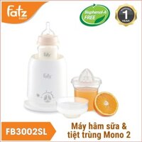 [Chính Hãng] Máy hâm sữa và tiệt trùng bình sữa 4 chức năng Fatzbaby Mono 2 FB3002SL - Máy hâm sữa Fatz Baby