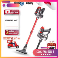 Chính Hãng Máy hút bụi cầm tay không dây UNIQ Free A7 đa năng gia đình mini pin sạc hút giường đệm nệm sofa xe hơi lực h