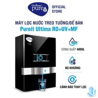 chính hãng Máy lọc nước Unilever Pureit Ultima, lọc nguyên khối tích hợp công nghệ RO + UV + MF - Hàng chính hãng