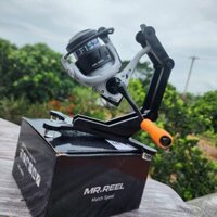 (Chính hãng) Máy Lure Cao Cấp Mr.ReeL - NT 1500 - 2500 Núm Tay Quay màu Cam Siêu Đẹp