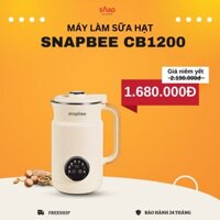 (Chính hãng )Máy nấu sữa hạt Snapbee CB1200 - bảo hành 24 tháng