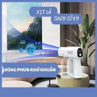 [CHÍNH HÃNG] Máy phun khử khuẩn K5 pro, súng phun khử khuẩn k5 8 bóng led, máy sịt khuẩn k5pro