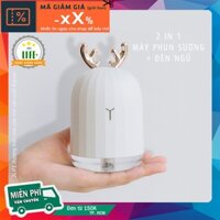 [CHÍNH HÃNG] Máy Phun Sương Tạo Ẩm Tuần Lộc, Thỏ Hồng, Đèn Ngủ 7 Màu Xiaomi 3Life Lovely Humidifier 318