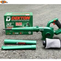 [Chính Hãng] Máy Thổi Bụi Dùng pi.m Dekton M21-TB01 - Máy thổi bụ-hút bụi 2 trong 1 Chỉnh Gió 6 CẤP HPT ĐIỆN MÁY