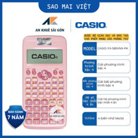 [Chính Hãng] Máy tính Casio FX-580VNX Màu hồng - Bảo Hành Điện Tử 7 năm