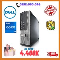 Chính hãng. Máy tính Dell chính hãng Core i7 4790/ Ram 16GB/ SSD 256GB. Máy zin 100%