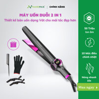 (Chính Hãng) Máy Uốn Duỗi Là Ép Tóc 2 Trong 1 NANOMAX DYS 933 Pro Chất Liệu Gốm PTC 10 Cấp Độ Nhiệt
