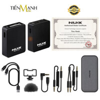 [Chính Hãng] Micro Nux Wireless 1 Phát 1 Thu B10 Vlog - Mic Không Dây Thu Âm Livestream, Phỏng Vấn B-10 Microphone