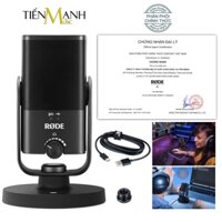 [Chính Hãng] Micro USB Condenser Rode NT-USB Mini - Mic Thu Âm Podcast, Livestream, ASMR NTUSB Microphone Phòng Studio