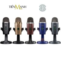 [Chính Hãng] Micro USB Condenser Blue Yeti Nano - Mic Thu Âm Podcast, Livestream, Radio, ASMR Microphone Phòng Studio