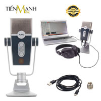 [Chính Hãng] Micro USB Condenser AKG Lyra C44 - Mic Thu Âm Podcast Livestream, ASMR C44USB Microphone Phòng Studio