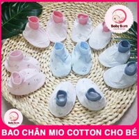 [CHÍNH HÃNG MIO] - Bao tay Bao chân cho bé sơ sinh chất cotton mềm mịn họa tiết dễ thương Hàng Việt Nam