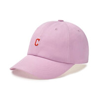 CHÍNH HÃNG - MLB Nano Logo Unstructured Ball Cap C Cleveland Guardians Pink - Mũ lưỡi trai, nón kết màu hồng chữ C