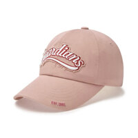 CHÍNH HÃNG - MLB Varsity Vintage Cultive Damage Unstructured Ball Cap C Guardians PEACH - Mũ lưỡi trai, nón màu hồng đào