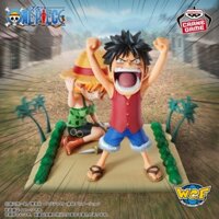 [CHÍNH HÃNG] MÔ HÌNH One Piece World Collectible Figure Log Stories - Monkey D. Luffy & Nami