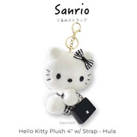[CHÍNH HÃNG] Móc khoá thú nhồi bông Hello Kitty Sanrio đeo túi Chanel nội địa Nhật giới hạn