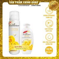 [Chính Hãng] [MỚI] Xịt khử mùi Enchanteur hương Charming 150ml - Tặng Sữa tắm Charming 100gr