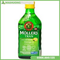 [Chính Hãng] Moller Tran Omega 3 giúp tăng cường hệ miễn dịch,cải thiện thị lực,trí não, giúp bé thông minh và khỏe mạnh