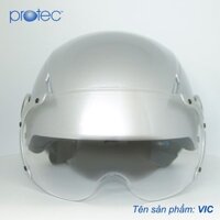 [CHÍNH HÃNG] Mũ Bảo Hiểm 1/2 Đầu Protec VN Mã VIC - Vòng Đầu Từ 54 đến 58cm