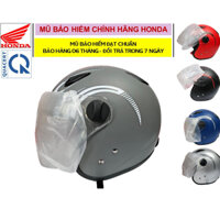[CHÍNH HÃNG] Mũ bảo hiểm 3/4 đầu - Honda JET bản thể thao - Màu Xám (Bảo hành 6 tháng)