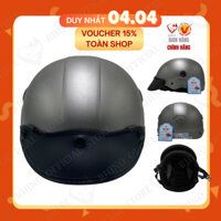 [CHÍNH HÃNG] Mũ Bảo Hiểm ĐỨC HUY | Loại Nón Sơn Nửa Đầu 1/2 Có Lỗ Thông Gió Đệm Mút Siêu Êm | NSN