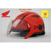 [CHÍNH HÃNG] Mũ bảo hiểm nửa đầu Honda loại có kính