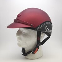 [Chính Hãng] Mũ Bảo Hiểm Nửa Đầu Canary Vespa Không Kính