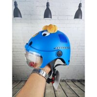 [CHÍNH HÃNG] Mũ Bảo Hiểm Trẻ Em XPro X120GK Hình Gấu CÓ KÍNH