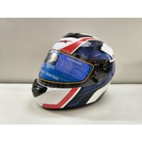 (CHÍNH HÃNG) Mũ Nón Bảo Hiểm Fullface HONDA WINNER X (Đỏ-Trắng-Xanh)