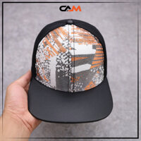 [CHÍNH HÃNG] Mũ NÓN CAM snapback trắng phối mới TP01 form chuẩn ôm đầu